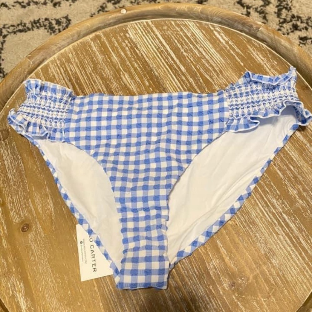 Red carter swim bottom